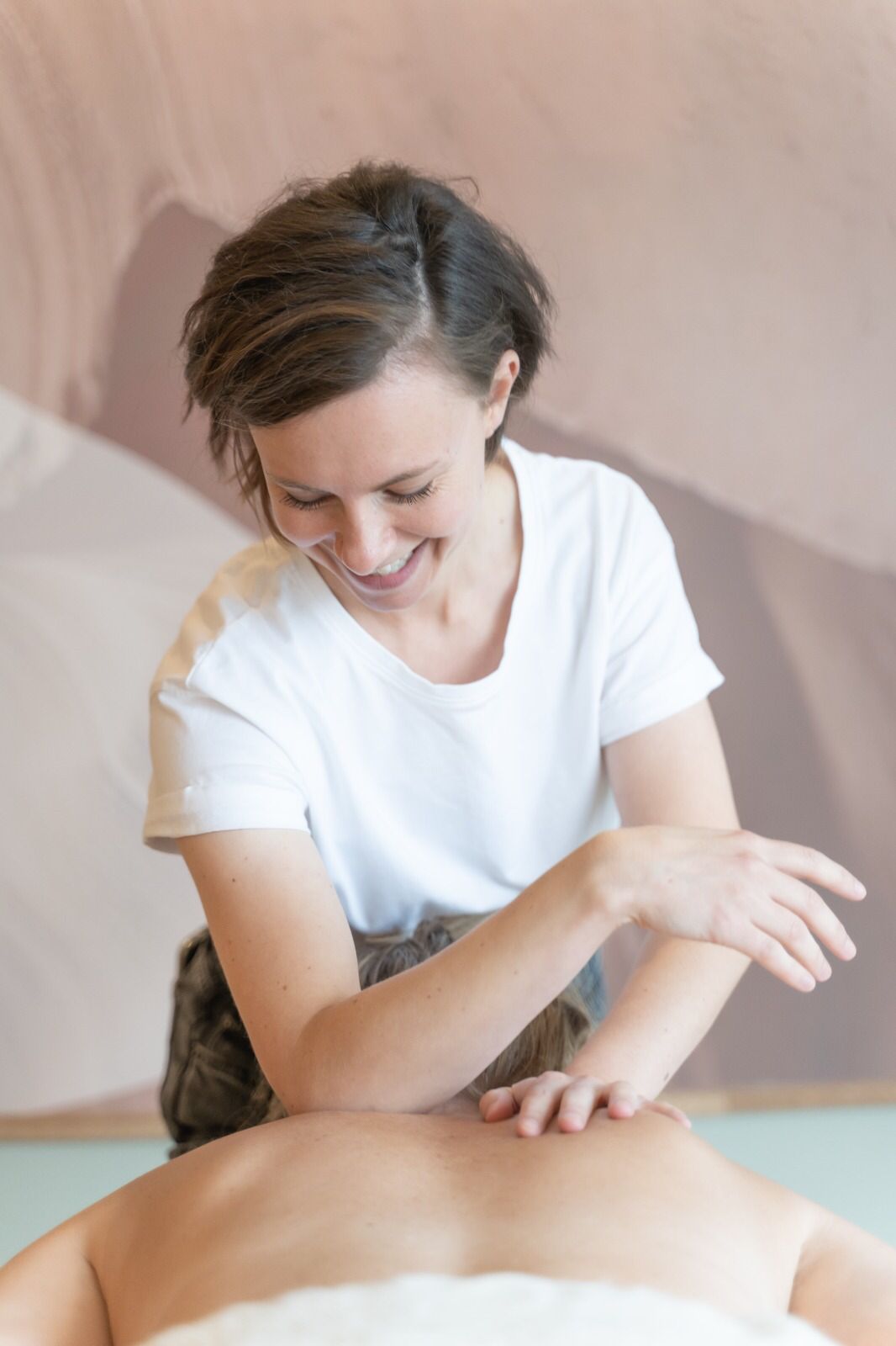 Professioneel masseur bij Release